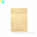 Drid Food Biodegradbal Kraft Paper Resealable Bag